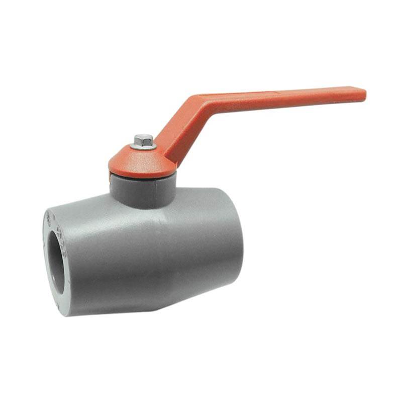 Red-White Valve Low Lead Pp-Rct Grey Ball Valve 1''