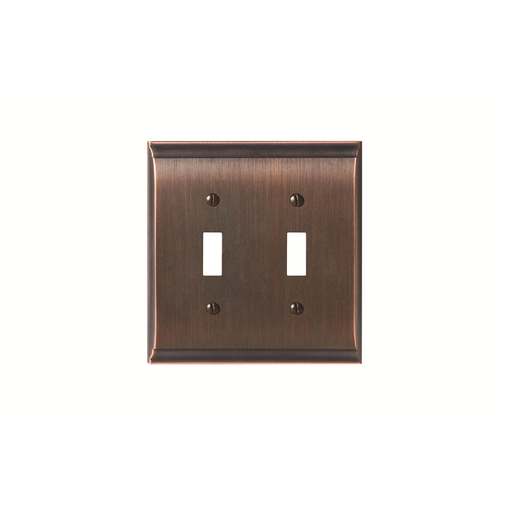Amerock SWITCHPLATE-CANDLER-2 TOGGLE-ORB