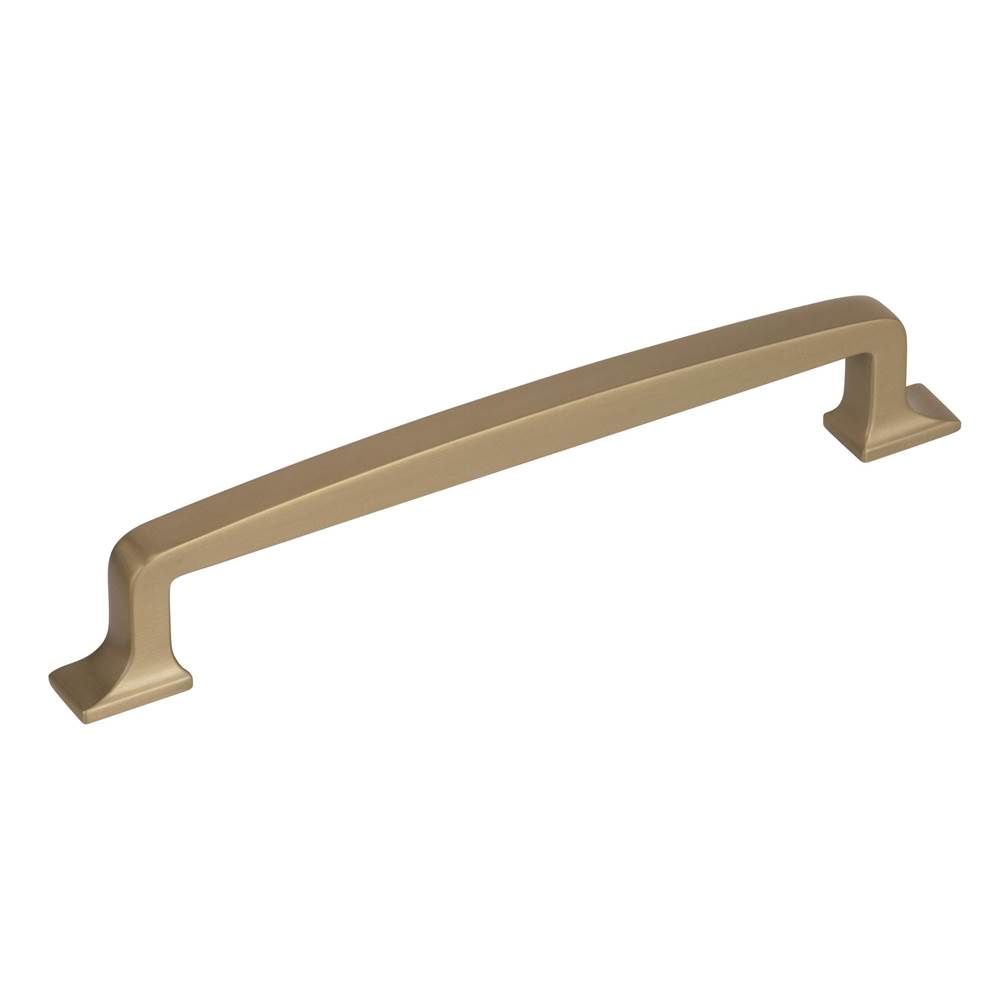 Amerock Westerly 6-5/16 in (160 mm) Center-to-Center Golden Champagne Cabinet Pull
