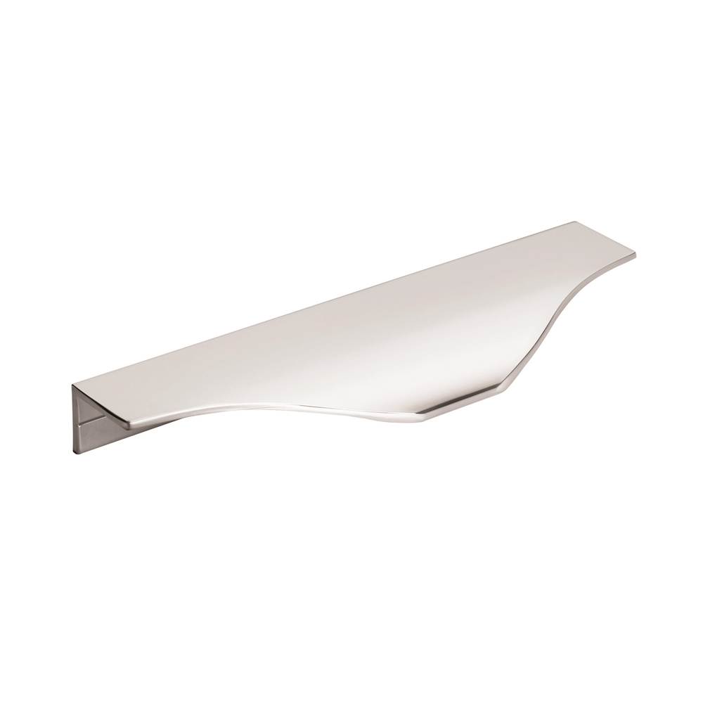 Amerock Aloft 4-9/16 in (116 mm) Center-to-Center Polished Chrome Cabinet Edge Pull