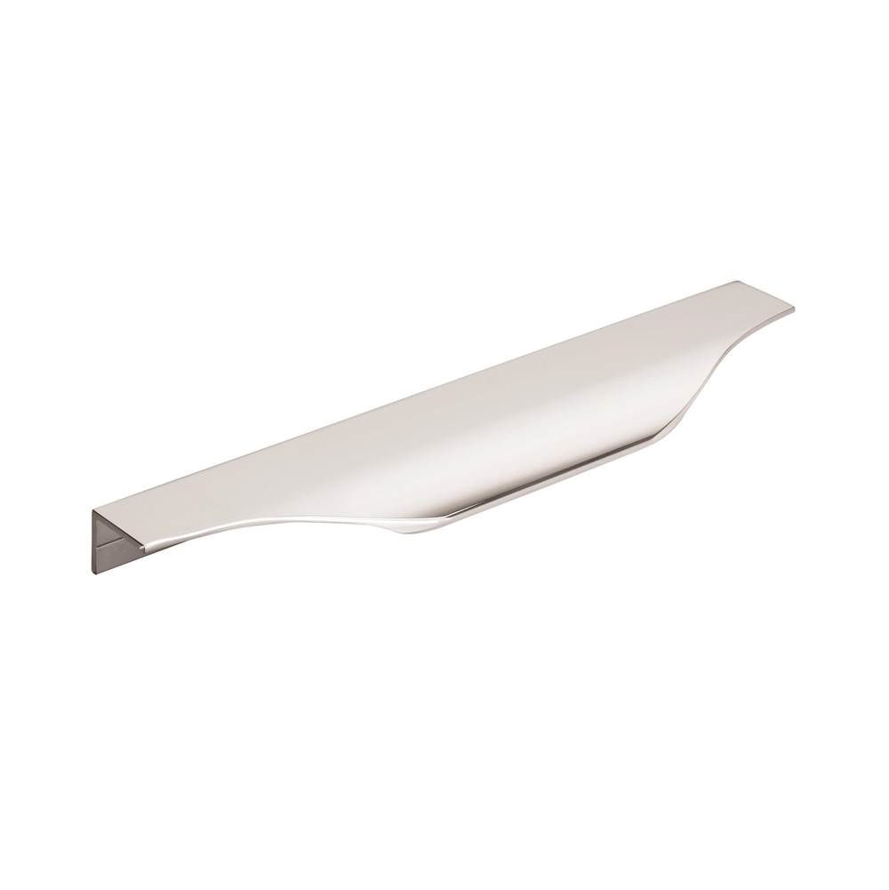 Amerock Aloft 6-9/16 in (167 mm) Center-to-Center Polished Chrome Cabinet Edge Pull