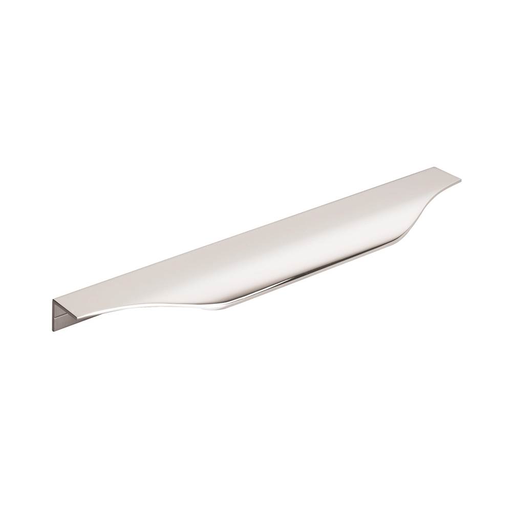 Amerock Aloft 8-9/16 in (217 mm) Center-to-Center Polished Chrome Cabinet Edge Pull
