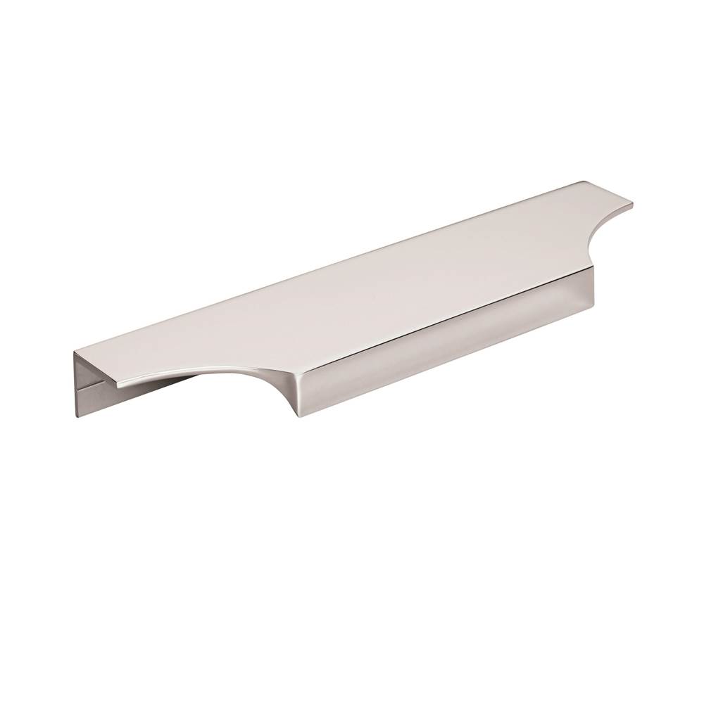 Amerock Extent 6-9/16 in (167 mm) Center-to-Center Polished Chrome Cabinet Edge Pull