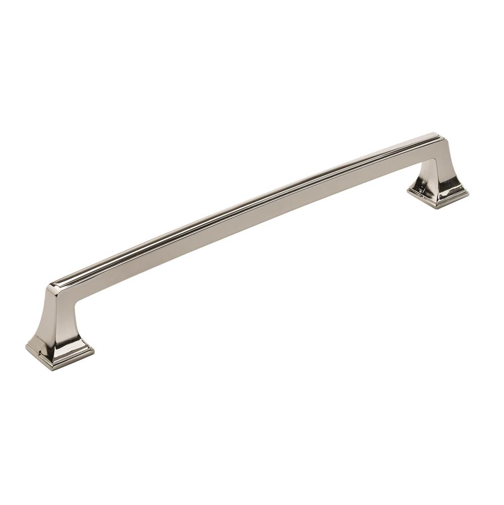 Amerock Mulholland 12 in (305 mm) Center-to-Center Polished Nickel Appliance Pull