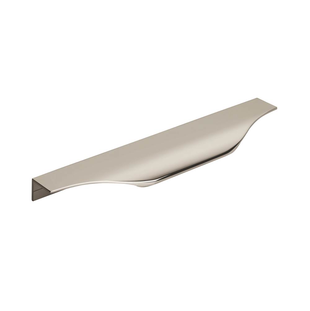 Amerock Aloft 6-9/16 in (167 mm) Center-to-Center Polished Nickel Cabinet Edge Pull