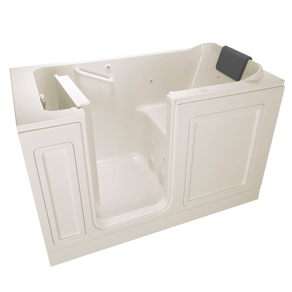 American Standard Acrylic Luxury Series 32 x 60 -Inch Walk-in Tub With Whirlpool System - Left-Hand Drain