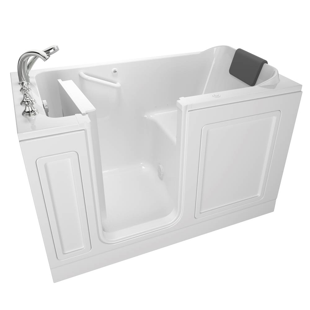 American Standard Acrylic Luxury Series 32 x 60 -Inch Walk-in Tub With Air Spa System - Left-Hand Drain With Faucet