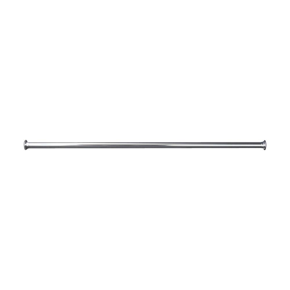 Barclay 4100 Straight Rod, 36'', w/310 Flanges, Polished Chrome