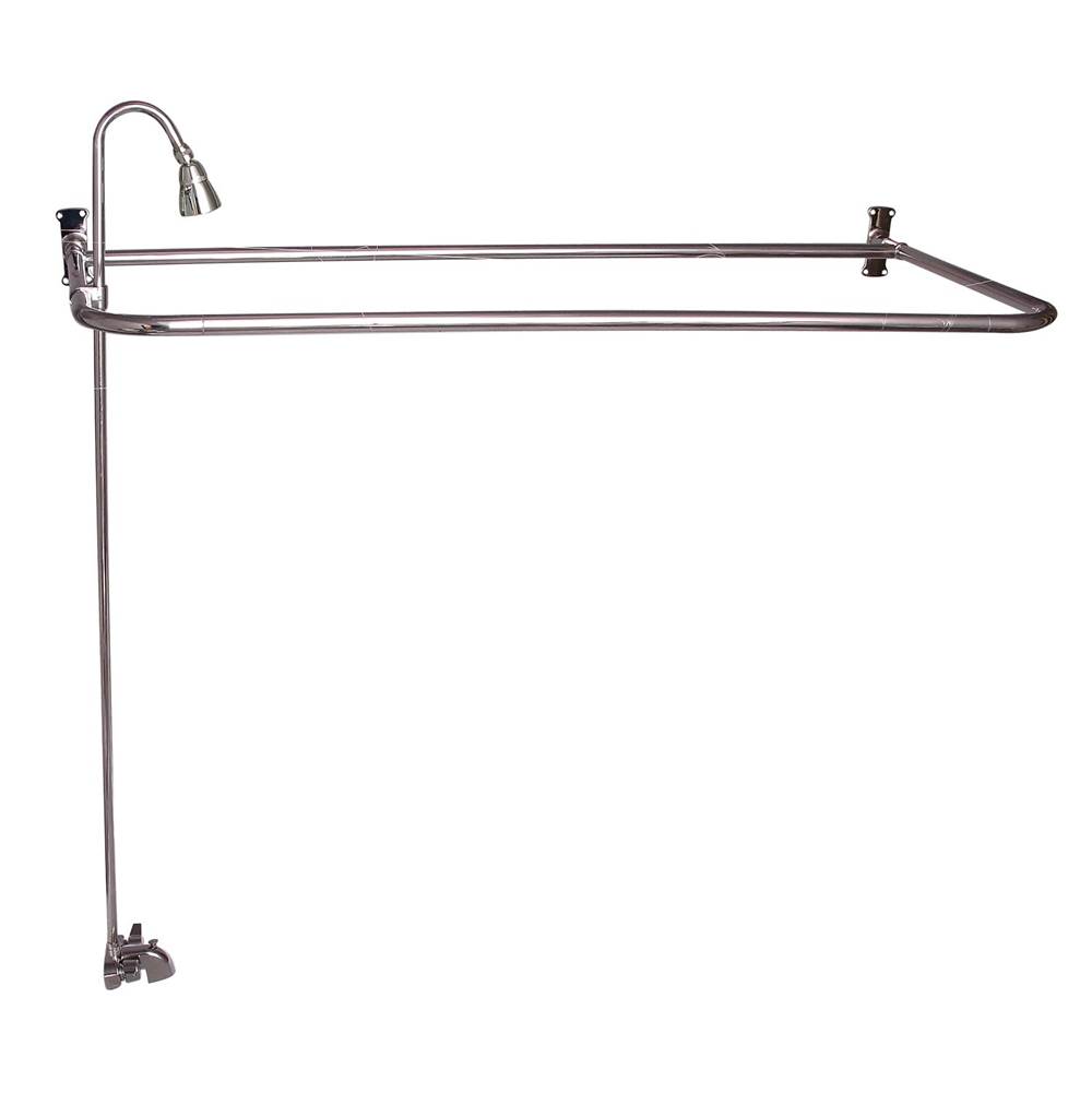 Barclay Converto Shower w/48'' D-Rod,Fct, Riser,Polished Nickel