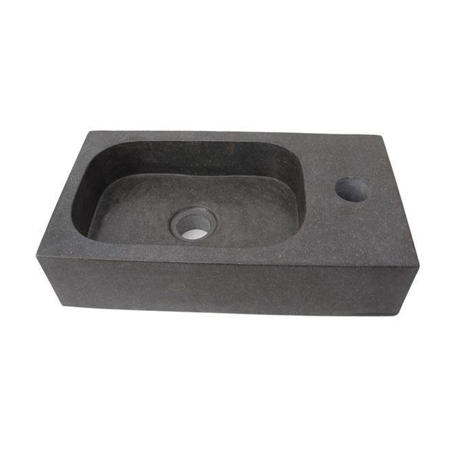 Barclay Modena Above Counter Basin,1 Faucet Hole,River Stone