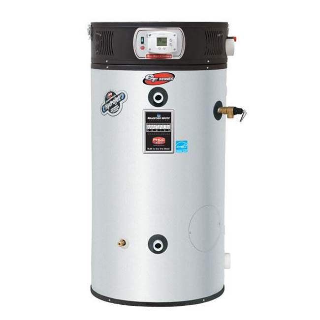 Bradford White ENERGY STAR Certified High Efficiency Condensing eF Series® 60 Gallon Commercial Gas (Liquid Propane) Power or Power Direct Vent Water Heater