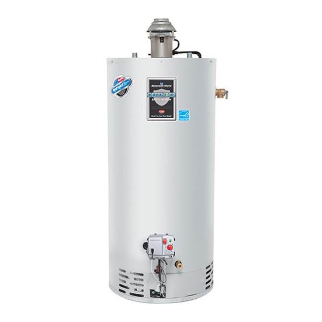 Bradford White ENERGY STAR Certified Defender Safety System®, 50 Gallon Standard Residential Gas (Liquid Propane) Atmospheric Vent Water Heater