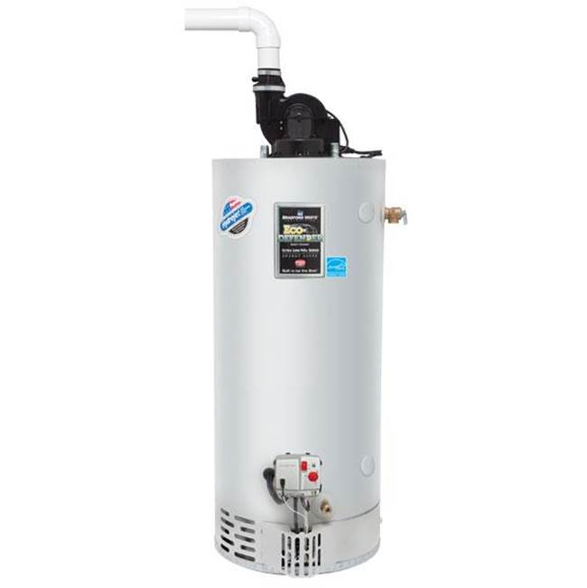 Bradford White ENERGY STAR Certified TTW® Ultra Low NOx Eco-Defender Safety System®, 40 Gallon Tall Residential Gas (Natural) Power Vent Water Heater