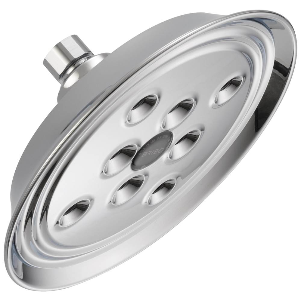 Brizo Universal Showering 7'' Classic Round H2Okinetic<sup>®</sup> Single Function Wall Mount Showerhead