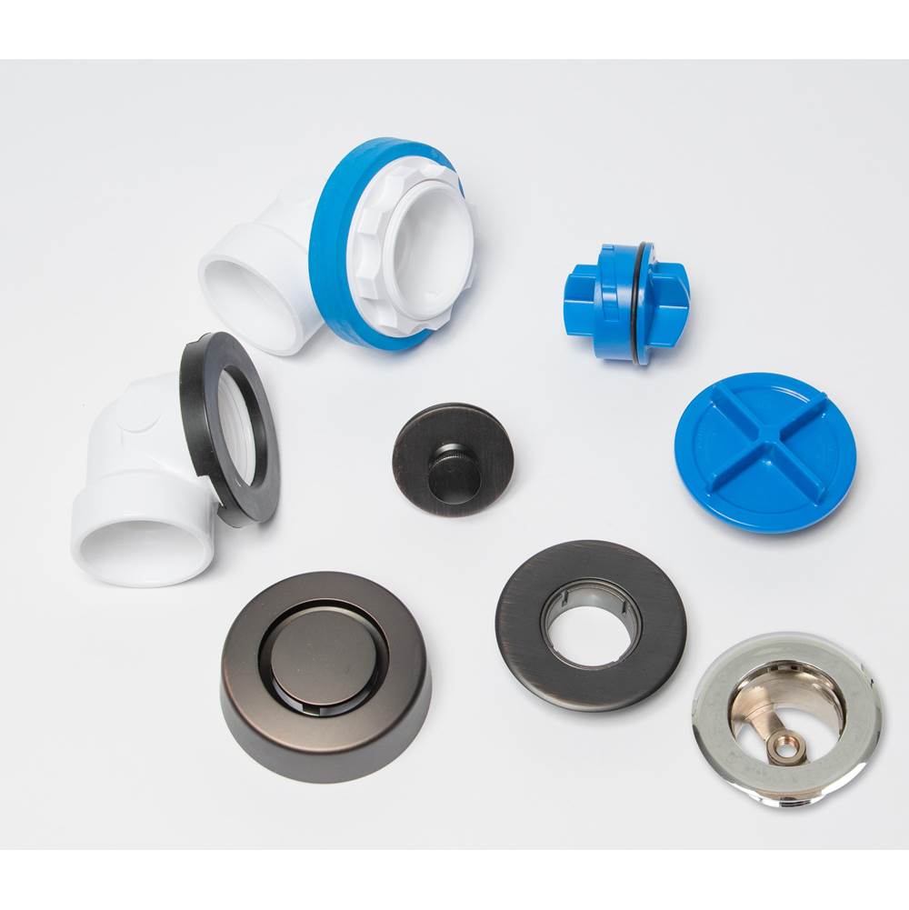 Dearborn Brass True Blue PVC Half Kit- Push Pull Stopper- W/ Test Kit- Orb