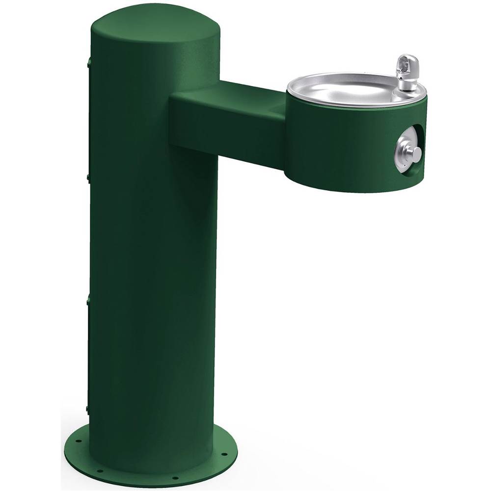 Elkay Outdoor Fountain Pedestal Non-Filtered, Non-Refrigerated Freeze Resistant Evergreen