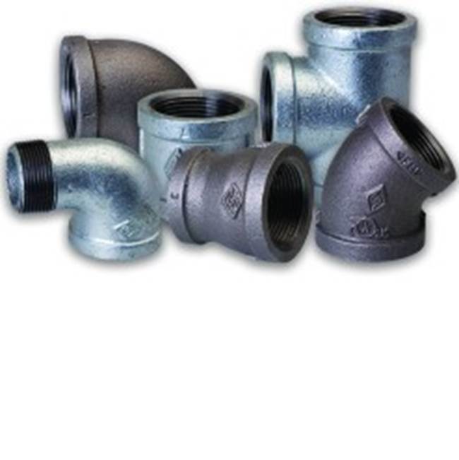 Everflow 2-1/2 X 3/4 Reducing Coupling Black Malleable