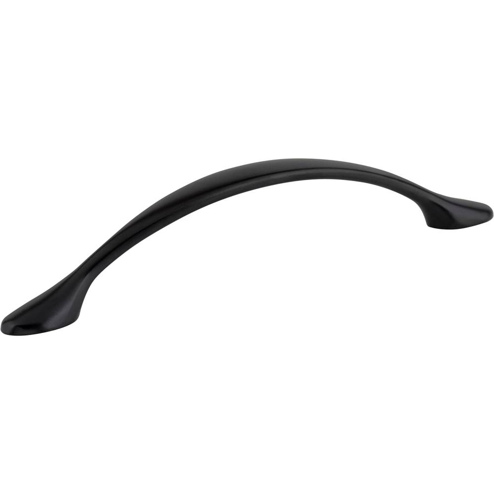 Hardware Resources 128 mm Center-to-Center Matte Black Arched Somerset Cabinet Pull