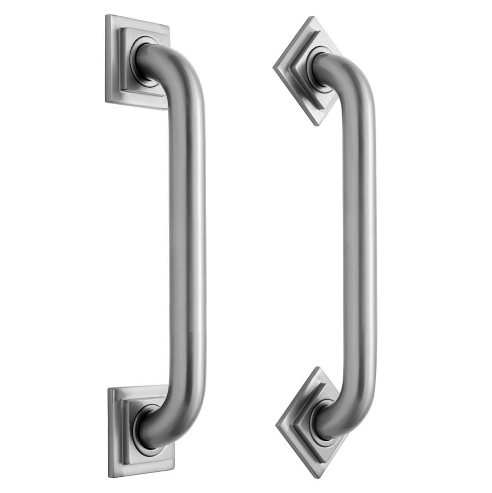 Jaclo 36'' Deluxe Grab Bar with Contemporary Square/Diamond Flange
