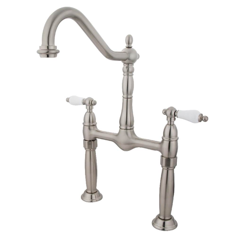 Kingston Brass Vessel Sink Faucet, Brushed Nickel