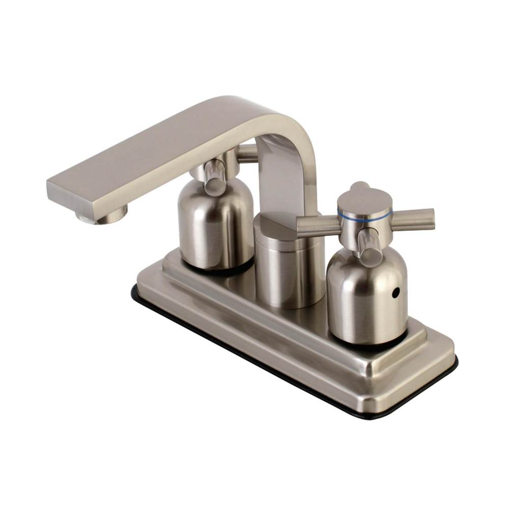 Kingston Brass Concord 4-Inch Centerset Bathroom Faucet, Brushed Nickel