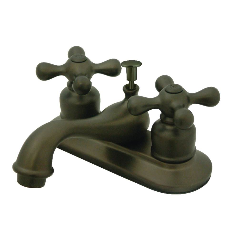 Kingston Brass Restoration 4'' Centerset Bathroom Faucet, Oil Rubbed Bronze