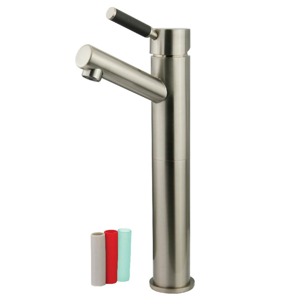 Kingston Brass Fauceture Single-Handle Vessel Sink Faucet, Brushed Nickel