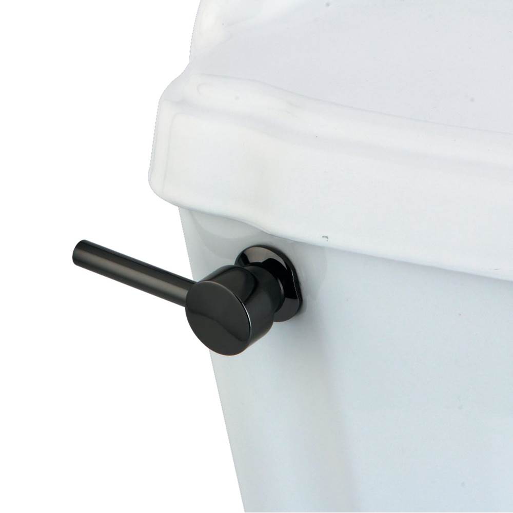 Kingston Brass Water Onyx Toilet Tank Lever, Black Stainless Steel