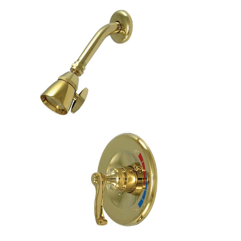 Kingston Brass Royale Shower Only, Polished Brass