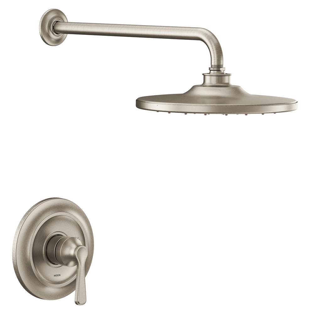Moen Colinet M-CORE 2-Series Eco Performance 1-Handle Shower Trim Kit in Brushed Nickel (Valve Sold Separately)