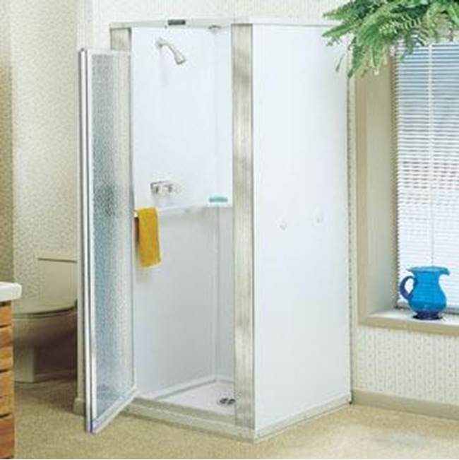 Mustee And Sons Durastall Shower Stall, 36''x36'', Standard Base