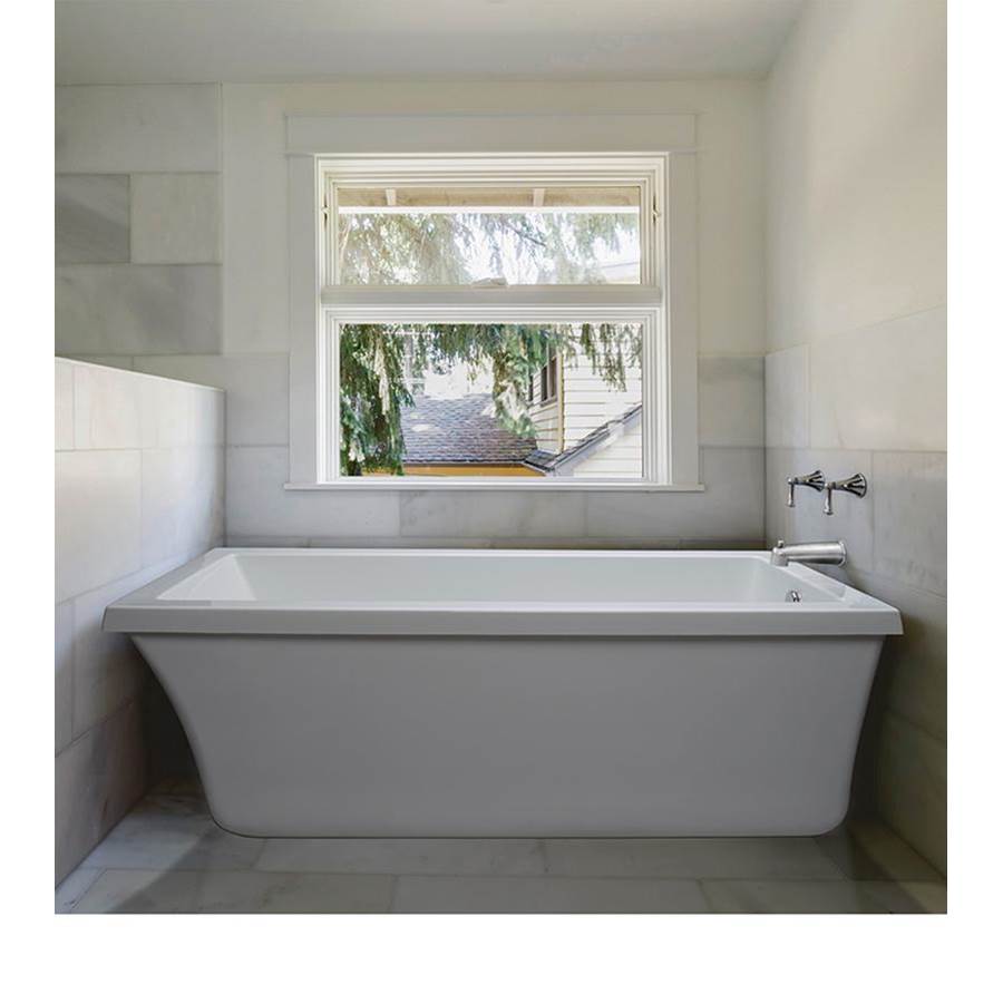 MTI Basics 66X32 White Freestanding Soaking Tub