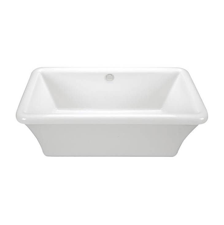 MTI Basics 66X36 White Freestanding Soaking Tub