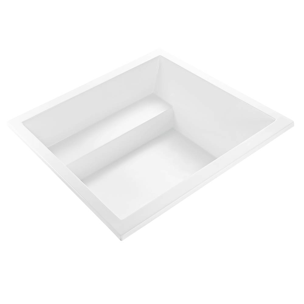 MTI Baths Kalia 3 Acrylic Cxl Drop In Air Bath - White (59.75X59.75)