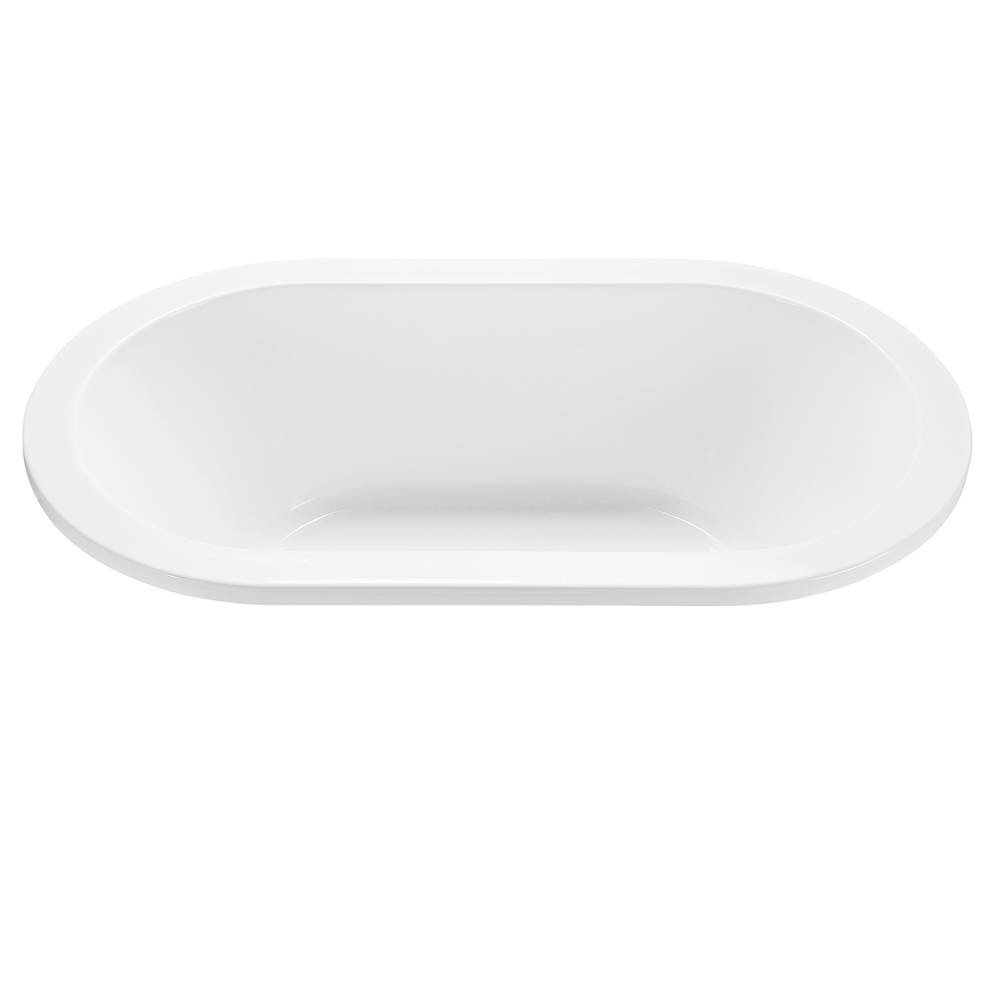 MTI Baths New Yorker 1 Acrylic Cxl Undermount Whirlpool - White (71.5X41.75)
