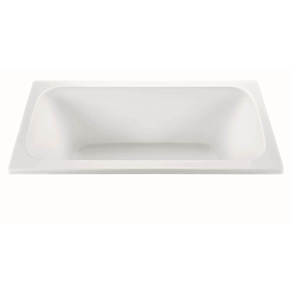 MTI Baths Sophia 2 Dolomatte Drop In Air Bath Elite/Microbubbles - White (71.5X41.5)
