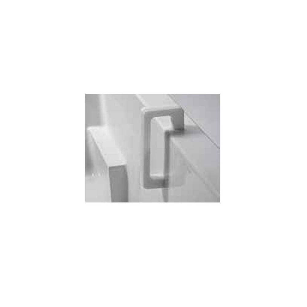 MTI Baths Top Mount Acrylic Grab Bar-White Only- SOLD INDIVIDUALLY