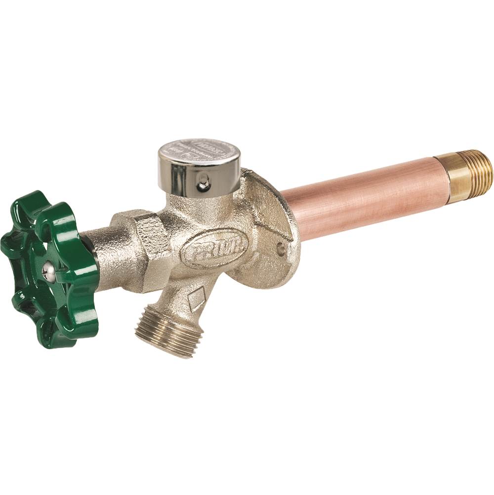 Prier Products C-144T 12'' Anti-Siphon Wall Hydrant - 3/4''Mptx1/2''Fpt - Diamond