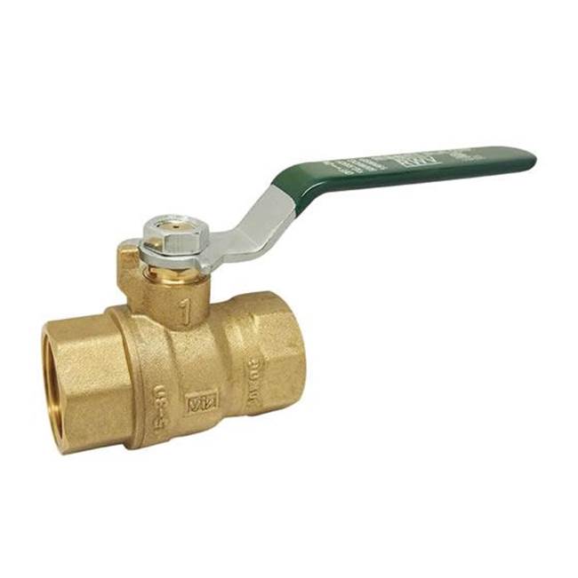 Red-White Valve 3/8 IN 150# WSP,  600#WOG,  Brass Body,  Threaded Ends