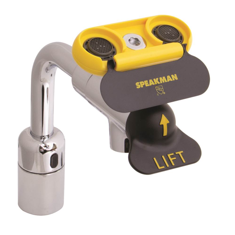 Speakman Speakman Eyesaver Battery Powered Sensor Eyewash Faucet & 1070 TMV