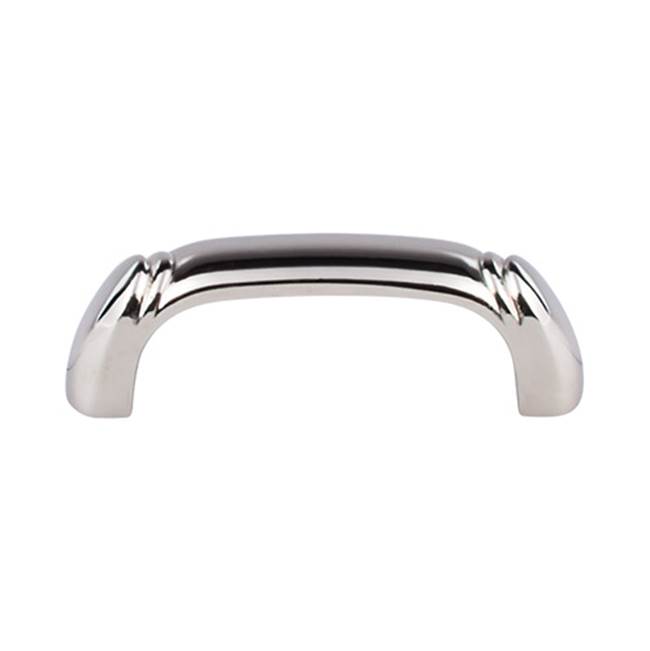 Top Knobs Dover D Pull 2 1/2 Inch (c-c) Polished Nickel