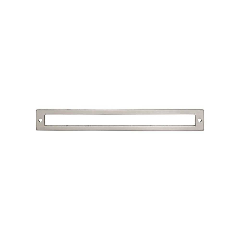 Top Knobs Hollin Backplate 8 13/16 Inch Brushed Satin Nickel